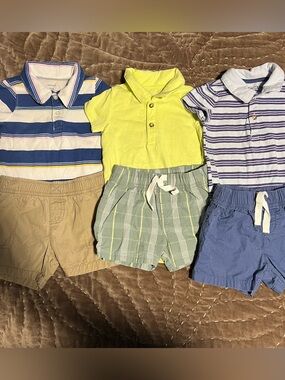 Carters Baby Boy Summer, Spring Clothing Bundle‎